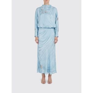 Pinko Dress Woman Gnawed Blue